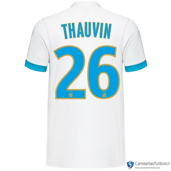 Camiseta Marsella Primera equipo Thauvin 2017-18